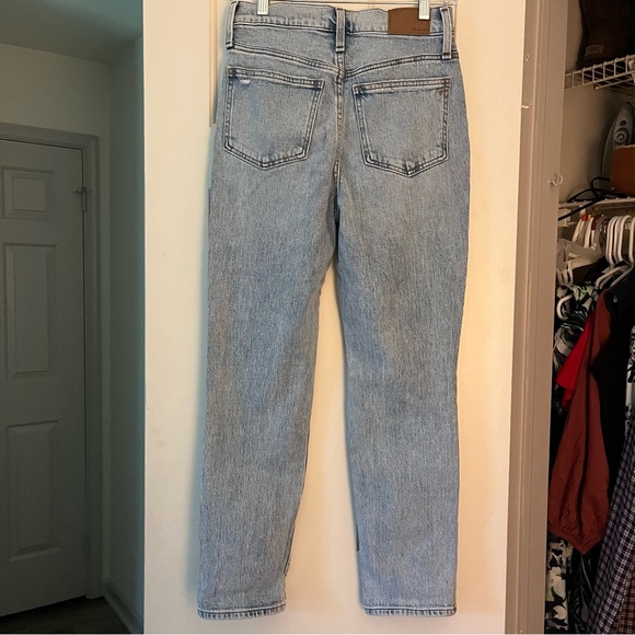 Madewell Light Wash Perfect Vintage Crop Jeans - Picture 3 of 6